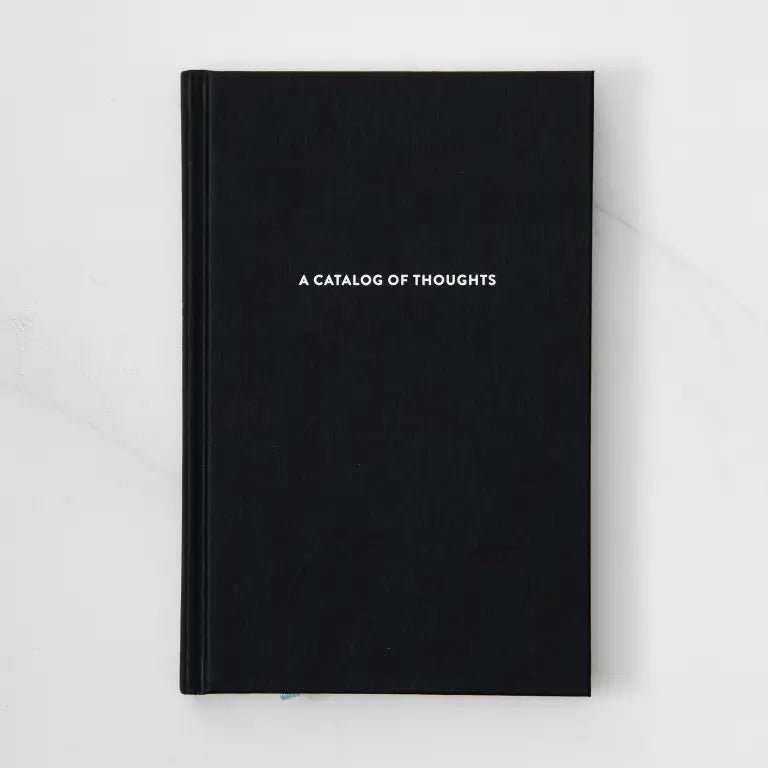 A Catalog of Thoughts - Notebook - Mindful Living Home