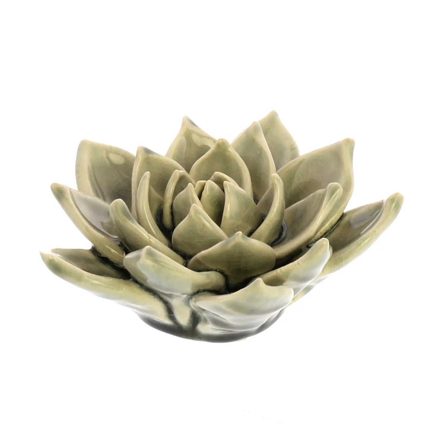 Ceramic Succulent - Grey - Mindful Living Home