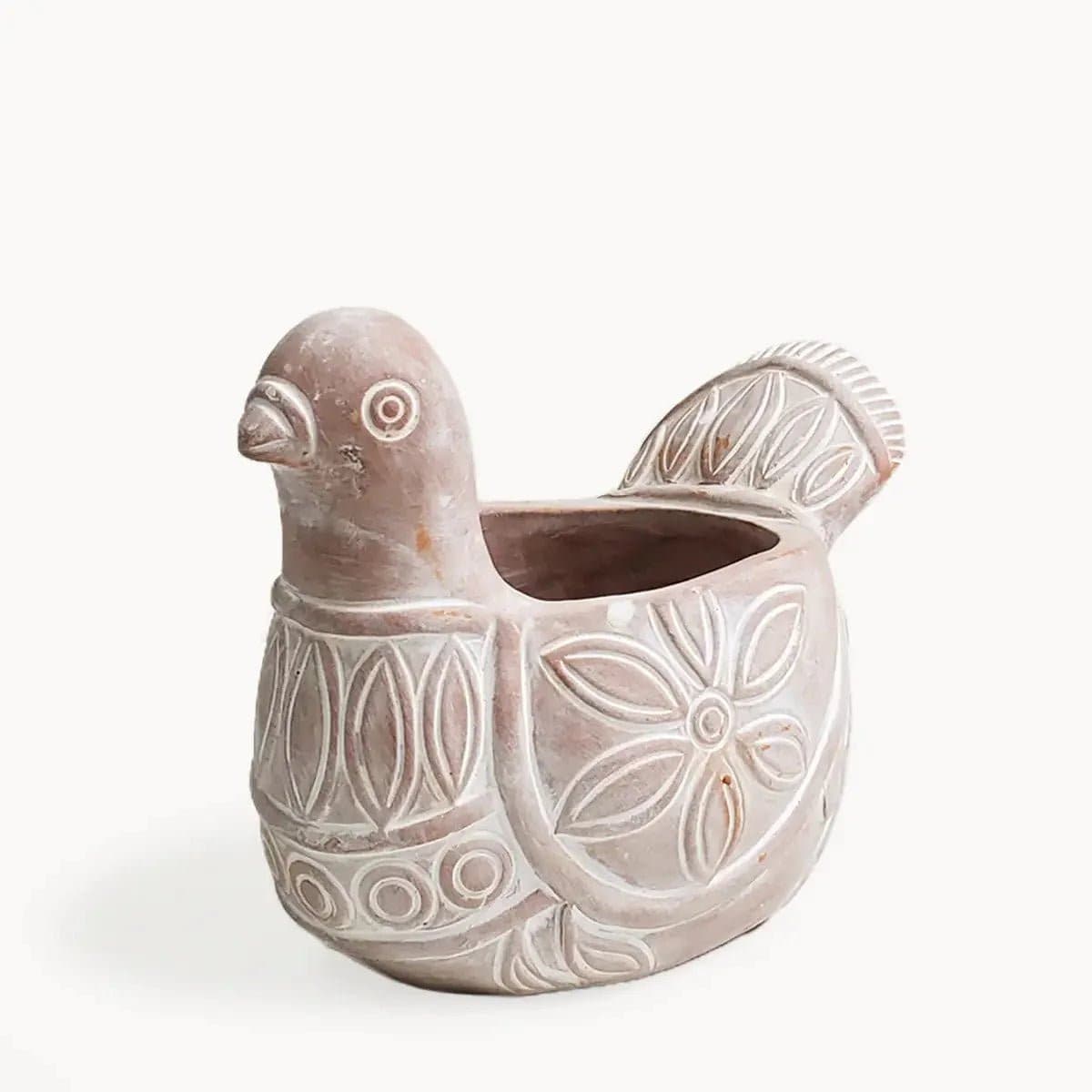 Handmade Planter Pot Terracotta Pot - Spotted Dove - Mindful Living Home