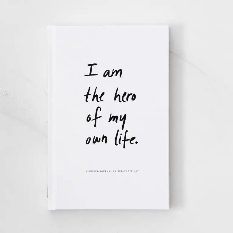 I Am the Hero of My Own Life - Guided Journal - Mindful Living Home