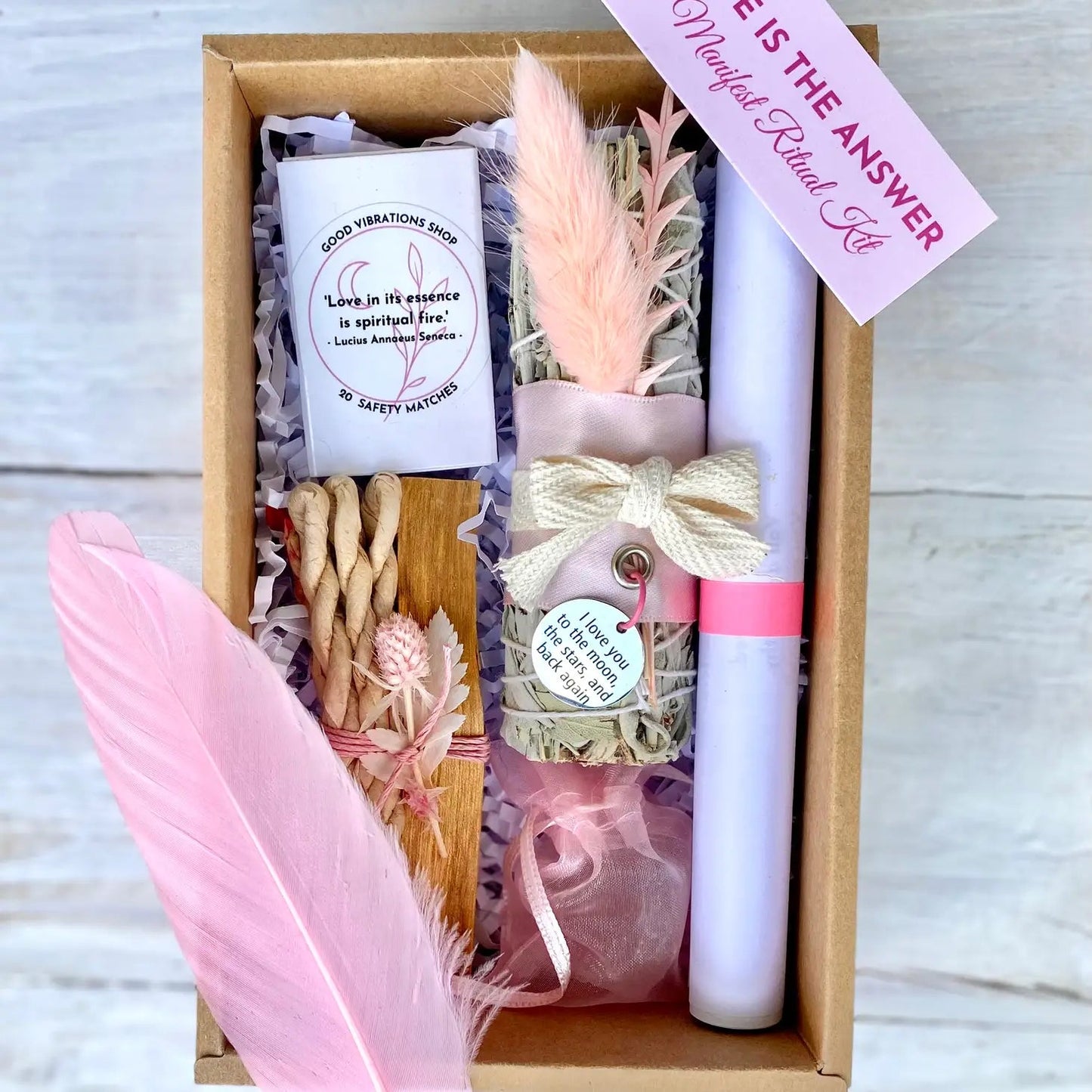 Love Is the Answer⎮Manifest Ritual Kit - Mindful Living Home
