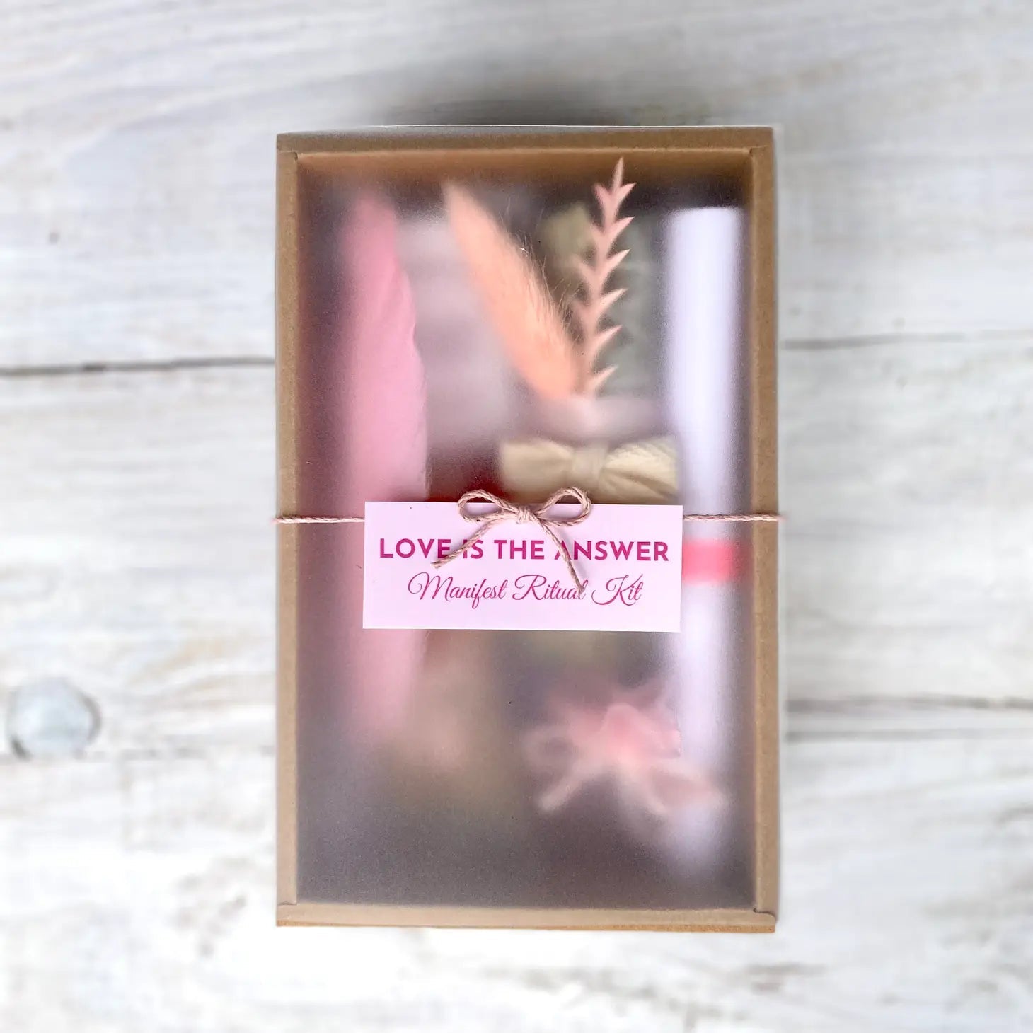 Love Is the Answer⎮Manifest Ritual Kit - Mindful Living Home