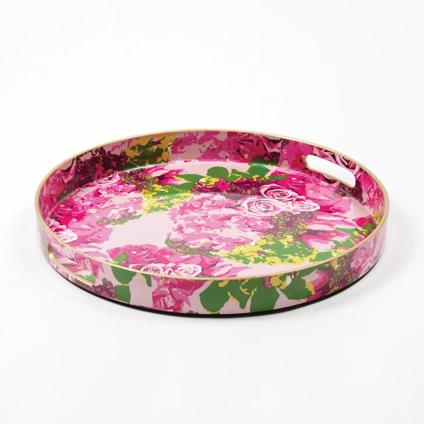 Rose Garden Round Tray - Mindful Living Home