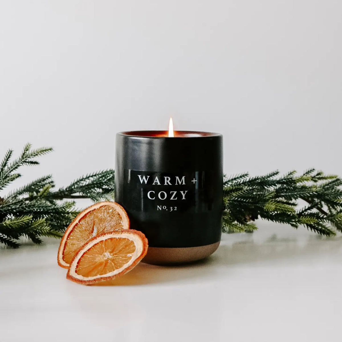 Warm and Cozy 12 oz Soy Candle - Mindful Living Home